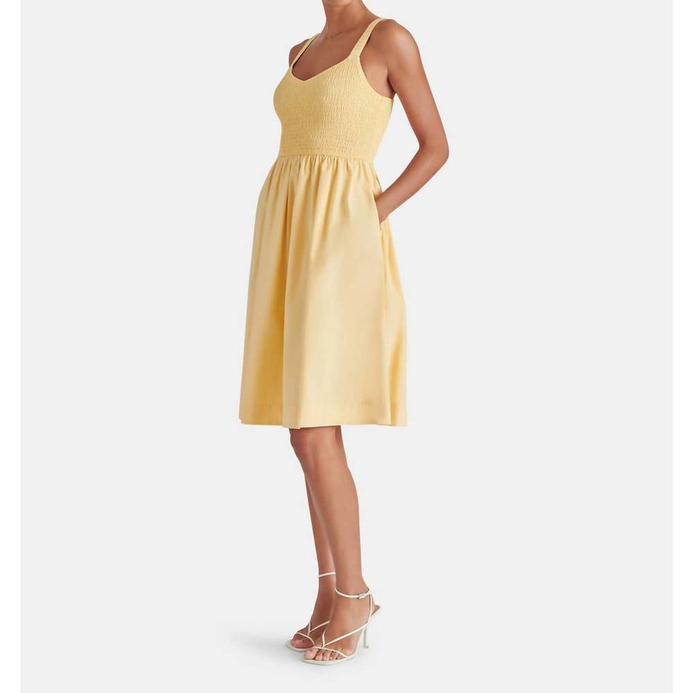 NEW STEVE MADDEN fleur dress in golden glow - Picture 4 of 5